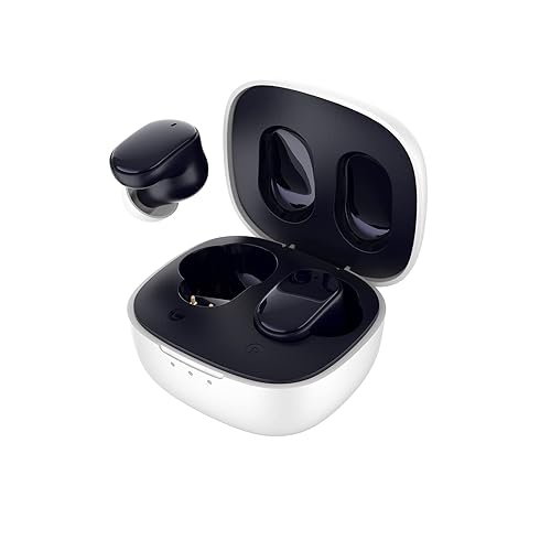 HTC True Wireless Earbuds 7 Bluetooth 5.3, in-Ear Headphones Noise Cancelling 10mm Driver with Deep Bass for Gaming, Working -40ms Ultra Low