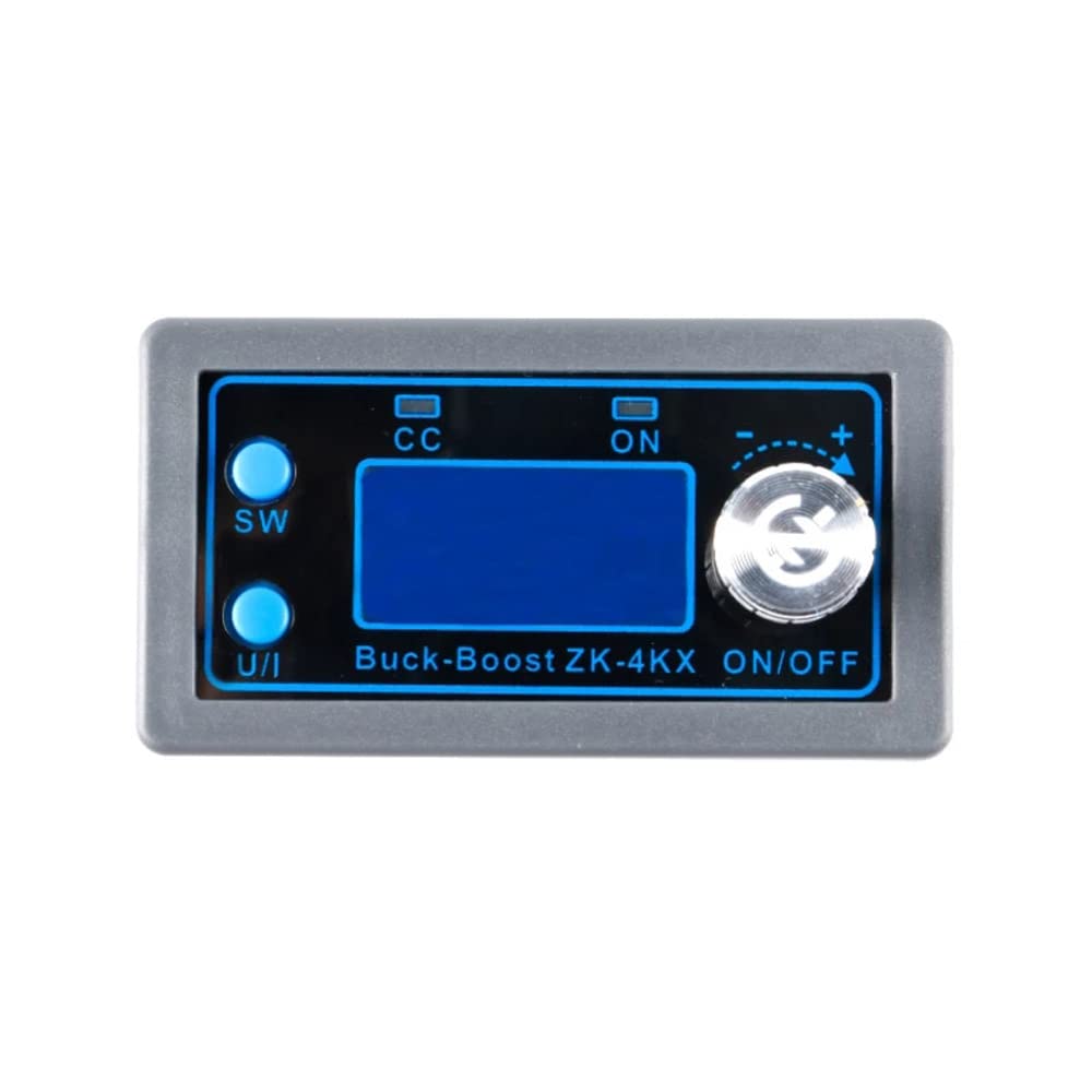 Rakstore ZK-4KX CNC DC DC Buck Boost Converter CC CV 0.5-30V 4A Power Module Adjustable Regulated Power Supply for Solar Battery Charging