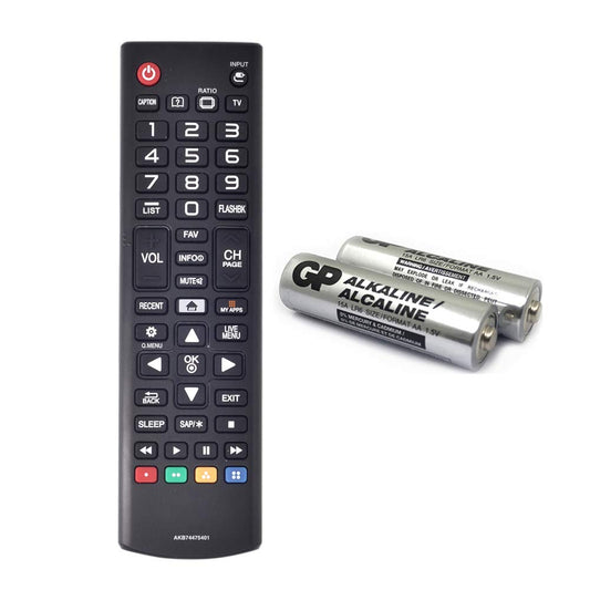 AKB74475401 Replacement for LG Remote Control for Smart TV 49UF6430 43UF6400 49UF6490 49UF6400 43UF6430 43LF5900 55UF6450 49UF6900 49LF5900 32LF595B