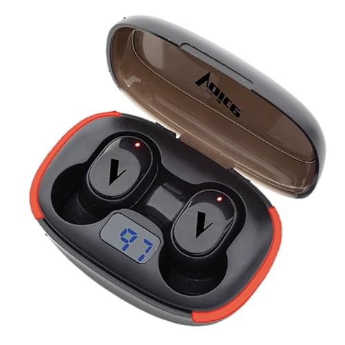 The Voice Stage Bluetooth™ True Wireless Stereo Earbuds, Magnetic Charging Case with Power Display and LED Lights, Auto-Pairing, iOS or Android…