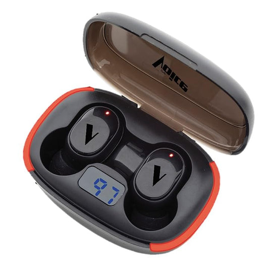 The Voice Stage Bluetooth™ True Wireless Stereo Earbuds, Magnetic Charging Case with Power Display and LED Lights, Auto-Pairing, iOS or Android…