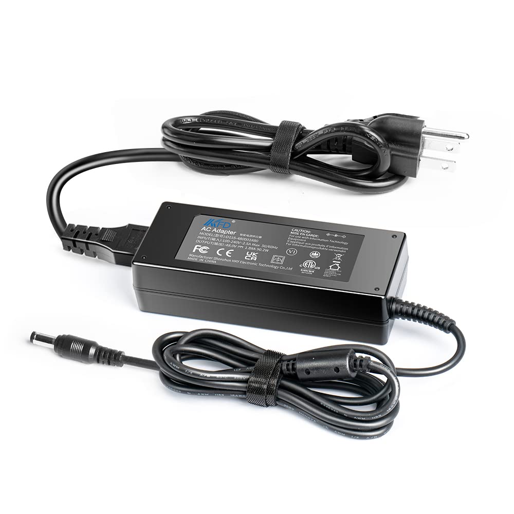 KFD 48V AC DC Adapter for Reolink RLN8-410 Swann NVR DVR Video Recorder NVR8-7085 NVR8-7300 NVR8-7450 NVR-87400 NVR8-8580 Lorex LNR110 LNR118 Q-See…