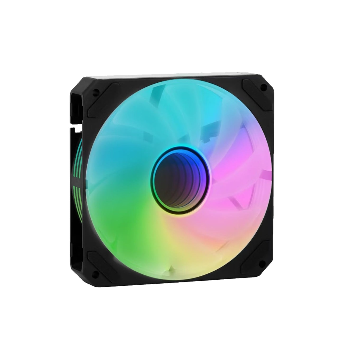 KINGCOOL DUALIS 120mm Infinity Mirror ARGB Cooling Fan - FDB Bearing, 71.30 CFM Airflow, 1.75 mmH?O Static Pressure, Up to 2000 RPM PC Cooling Fan