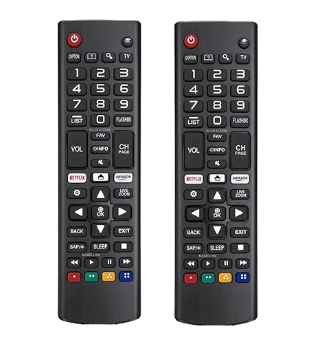 ?Pack of 2? for LG Smart TV Remote Control Replacement,Universal for All LG OLED 3D TVs for AKB75095307 AKB75375604 AKB74915305 AK75675304 AKB76040302
