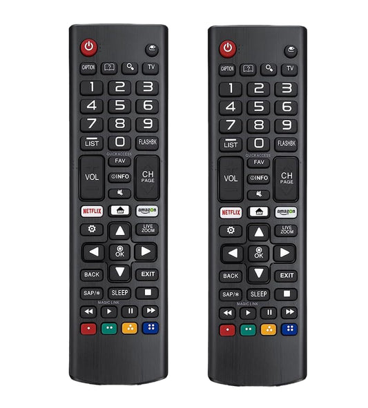 ?Pack of 2? for LG Smart TV Remote Control Replacement,Universal for All LG OLED 3D TVs for AKB75095307 AKB75375604 AKB74915305 AK75675304 AKB76040302