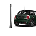 PYGHAP Stylish Short Antenna Compatible with BMW MINI Audi VW Skoda Smart Mercedes Benz Select Models, 6" Short Radio AM FM Antenna, Car Wash Proof