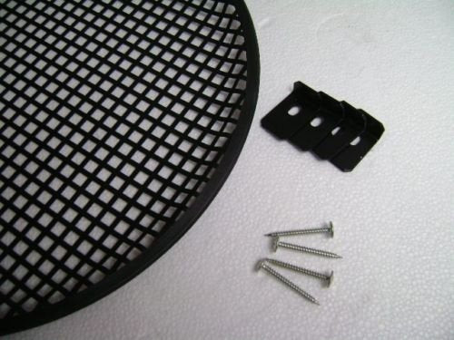 (2) Two 15" Metal Mesh Speaker Grill w/Mesh Speaker Clamps & Screws