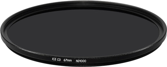 ICE CO Slim 67mm MC ND1000 Filter Neutral Density ND 1000 10 Stop 16 Layer Nano Multi-Coated Optical Glass
