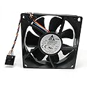 80x80x25mm QUR0812SH DC12V 0.50A 8CM for Dell Optiplex 790 990 7010 9010 DT MT 89R8J 4Wire PWM CPU Cooler Fan