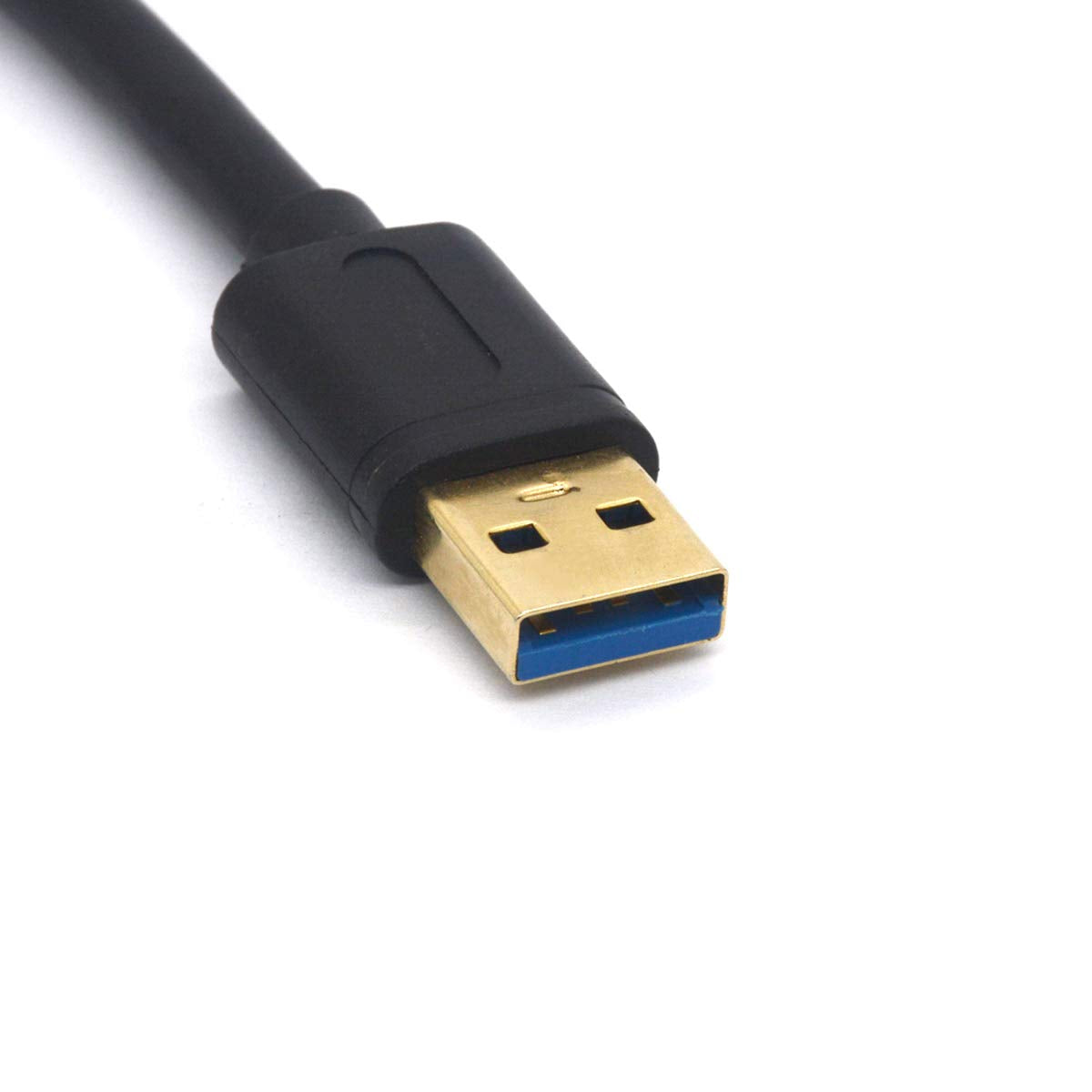 PIIHUSW EMI Free USB 3.0 Male to Female Cable with Ferrite Bead Anti-Interference for Scanner, Camera ect on Enviroment (30cm)