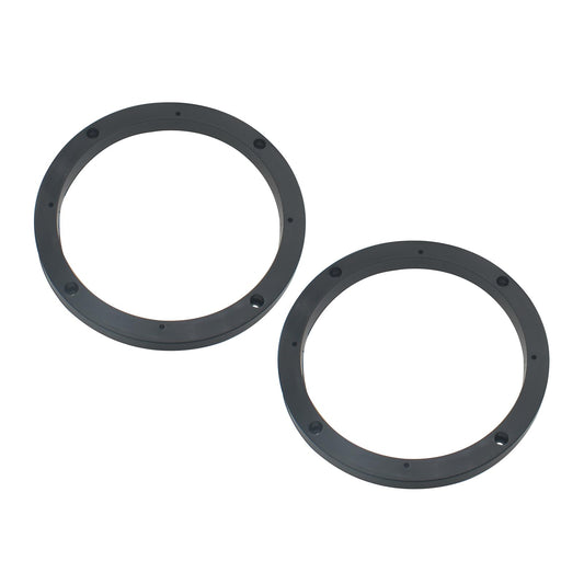 SYCZIOHU 2Pcs 6.5 Inches Speaker Spacer Rings Hollow Speaker Washers Plastic Speaker Adapter Spacer Ring Replacement Part for Speaker Repair or
