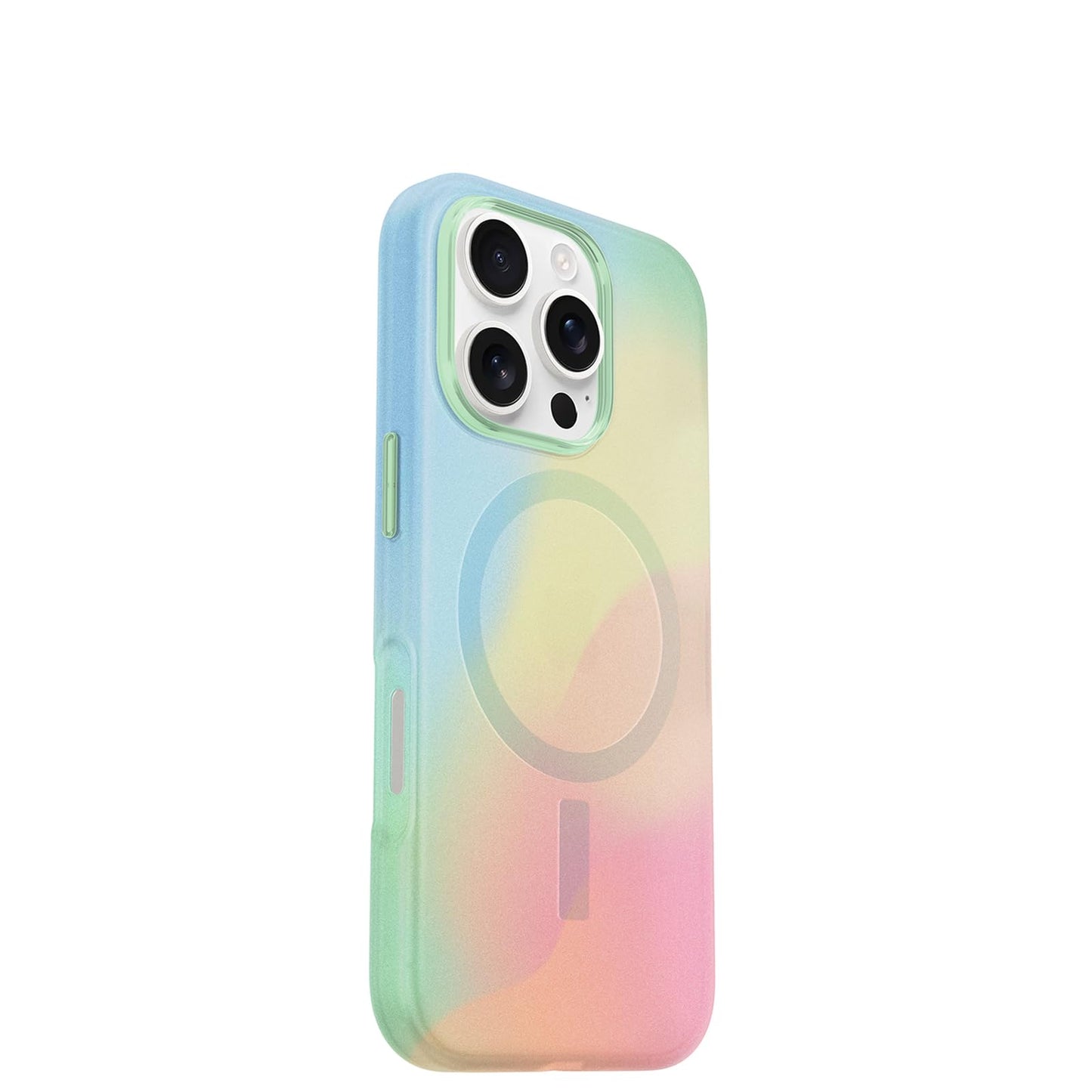 OtterBox iPhone 16 Pro Figura Series Case - Solstice Blue - Hydro-Dipped Design, Ultra-Thin, Silicone iPhone Case, MagSafe iPhone Case with Camera