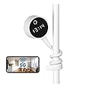 2K 3MP Indoor Security Camera,Flexible Silicone Tail Grips Any Surface, Baby/Elder/Dog/Pet Cam, View on App, Wifi2.4G&5G, 24/7 HD Clock Camera