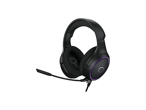 Cooler Master MH650 Gaming Headset with RGB Illumination, Virtual 7.1 Surround Sound, Durable Aluminum Frame, Detachable Omni-Directional Boom Mic
