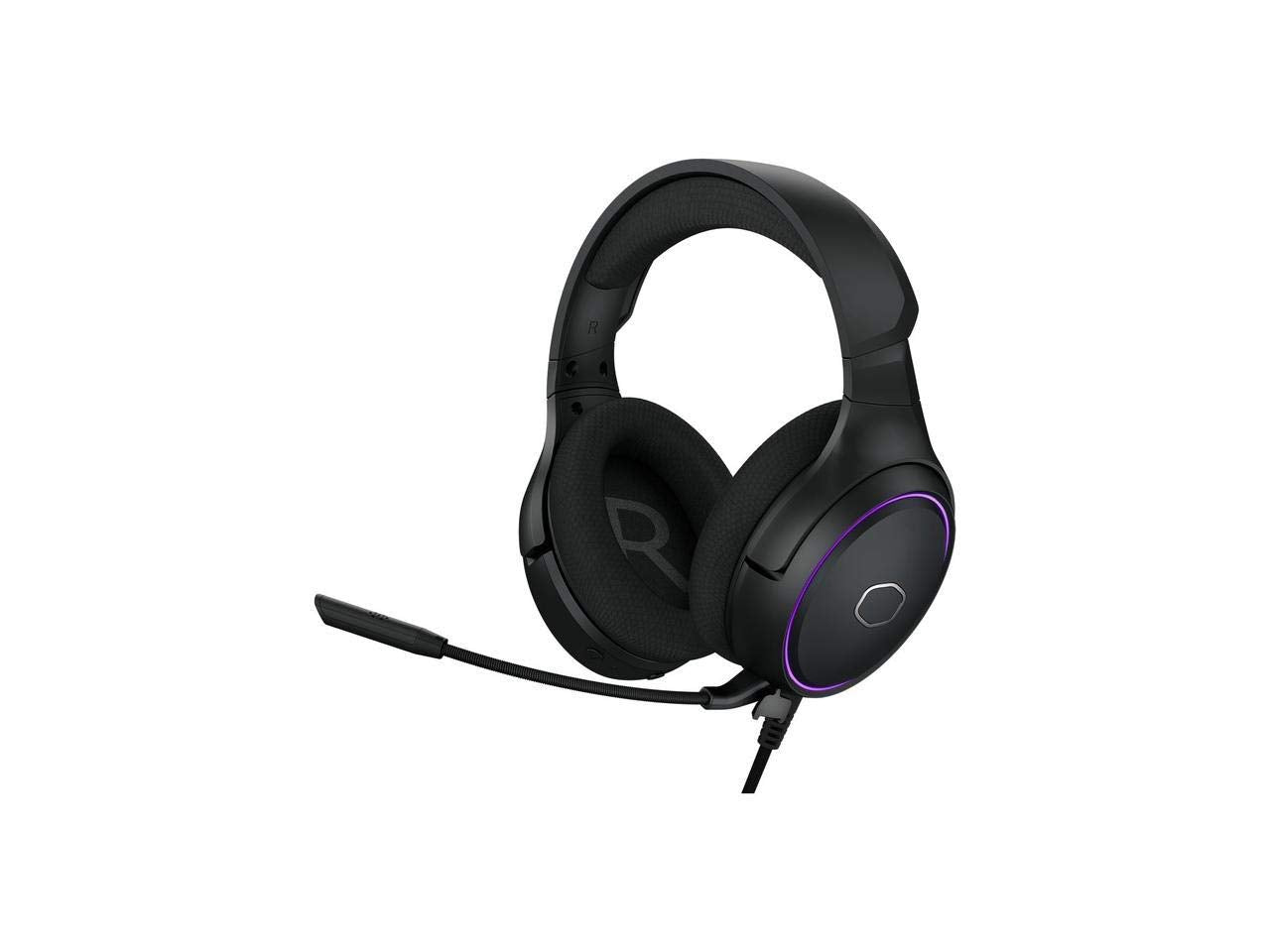 Cooler Master MH650 Gaming Headset with RGB Illumination, Virtual 7.1 Surround Sound, Durable Aluminum Frame, Detachable Omni-Directional Boom Mic