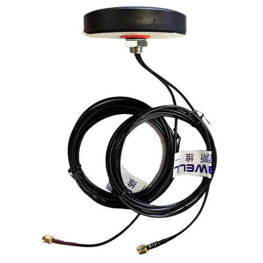 2 Combo 4G LTE and WiFi Combination Antenna Screw Mount Dual Antenna