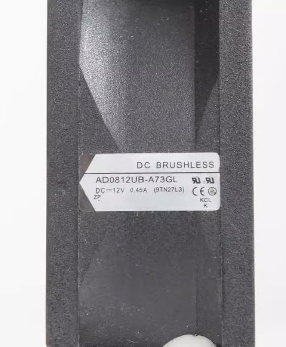 AD0812UB-A73GL DC 12V 0.45A 80x80x25mm 3-Wire Cooling Fan