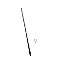 Rugged Ridge Reflex Antenna for Jeep Wrangler/Gladiator | 17212.11 | Fits 1997-2025 Jeep Wrangler TJ/JK/JL; 2020-2025 Jeep Gladiator JT
