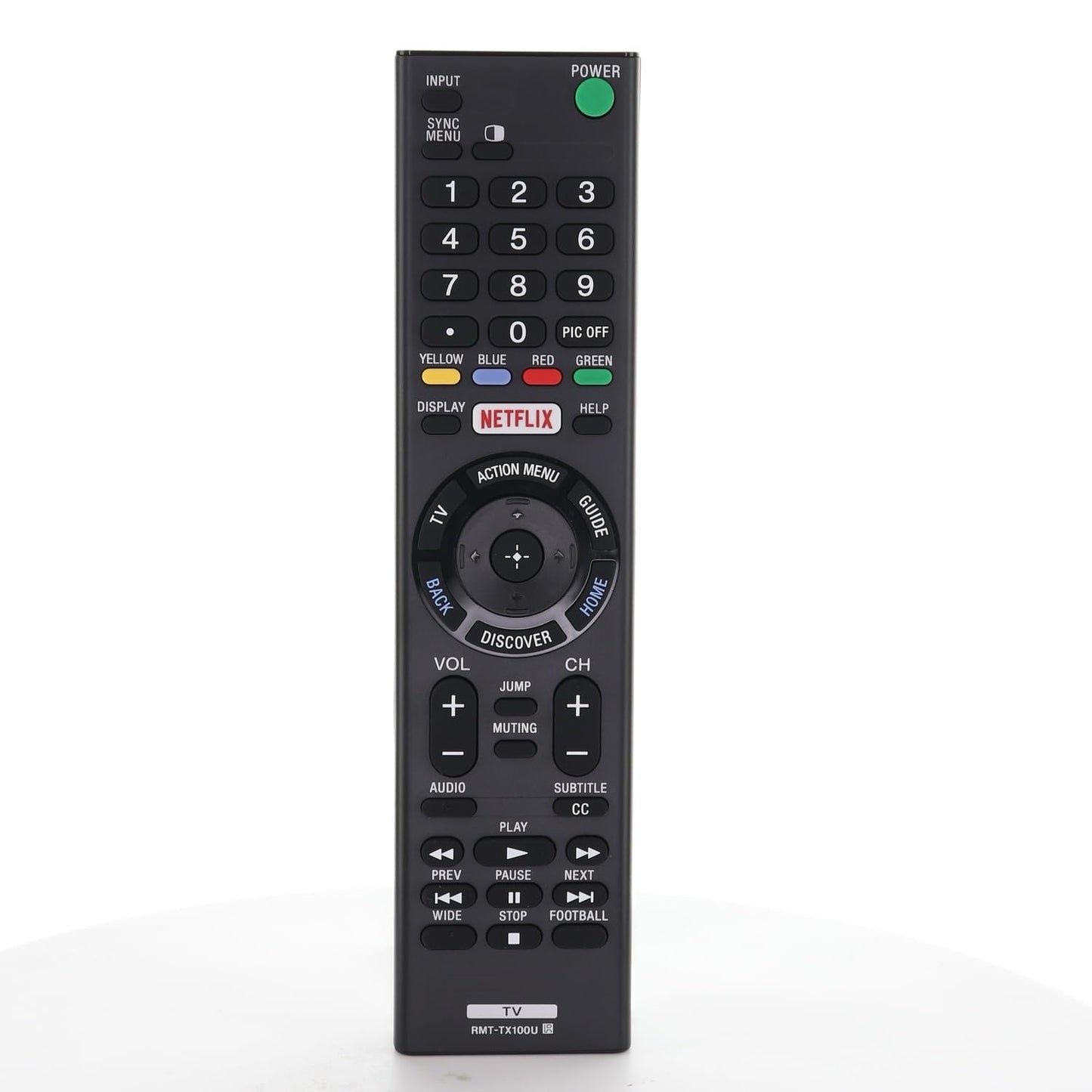 Dan's Originals OEM RMT-TX100U Replacement TV Remote Control Substitute for Sony RMT-TX102U | RMT-TX300U