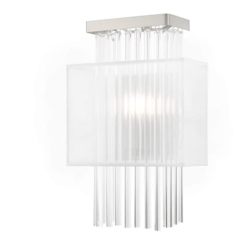 Livex Lighting 1 Lt Brushed Nickel ADA Wall Sconce