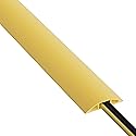 D-Line 6ft Floor Cord Cover, Floor Cable Protector, Extension Cord Cover, Protect Wires & Prevent Cable Trips, Cable Management Solution - Cord Cavity