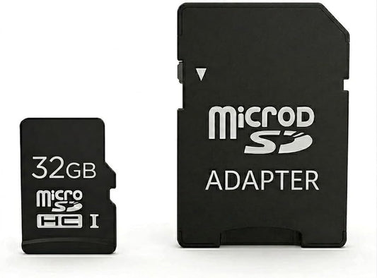 Micro SD Card 32GB with Card Reader Class 10