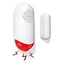 Smart WiFi Freezer Refrigerator Door/Window Alarm with Free Real-Time APP Alerts, 0-60s Delay, Scheduled Arm/Disarm, 0-120dB Adjustable Siren