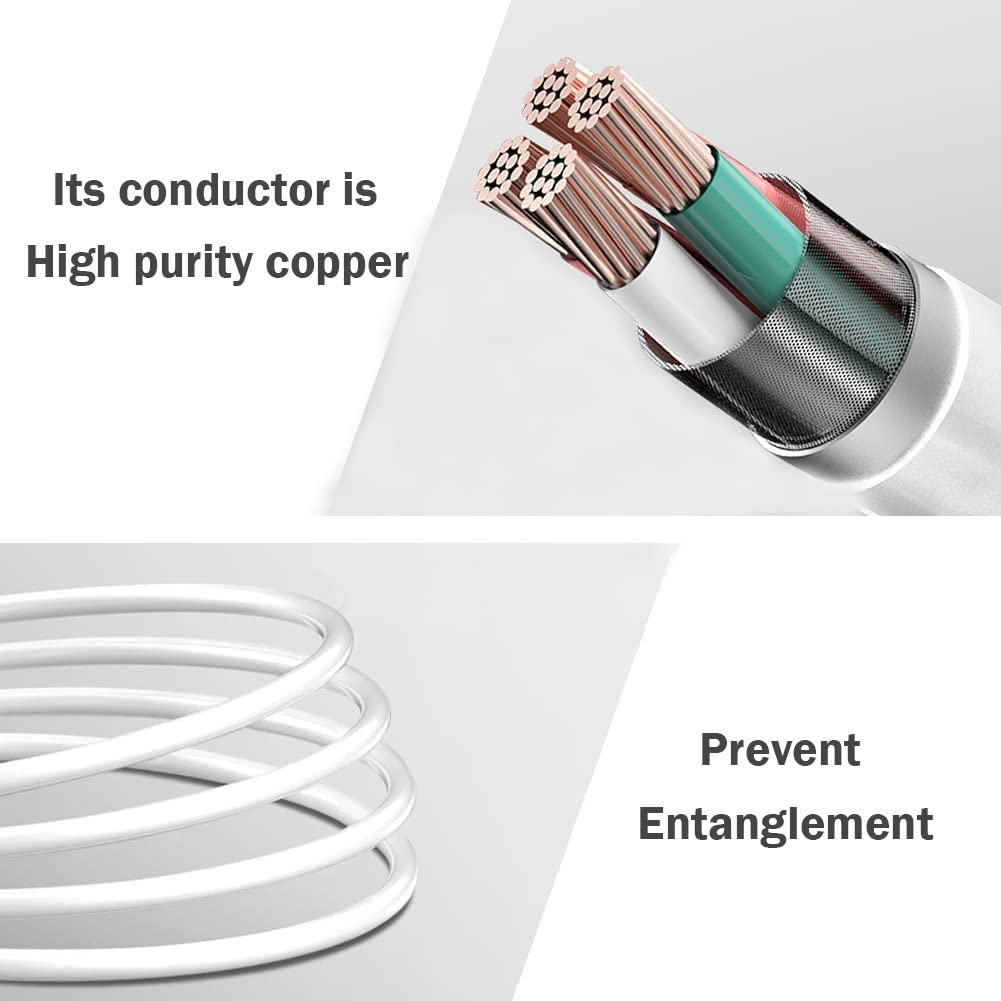Xnarew Night Light 6.6 Foot Charging Cable, for Nursery Night Light, G Keni, ROYFACC, UNIFUN, RTSU, AMEXI, CREWEEL, Lumipets, JolyWell, WoneNice