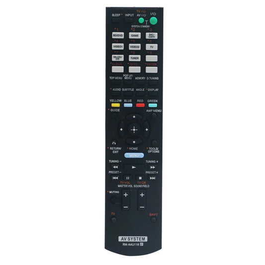 RM-AAU116 Replacement Remote Control for Sony Audio AV Receiver Home Theater System in Living Rooms or Rooms, No Programming or Pairing Needed