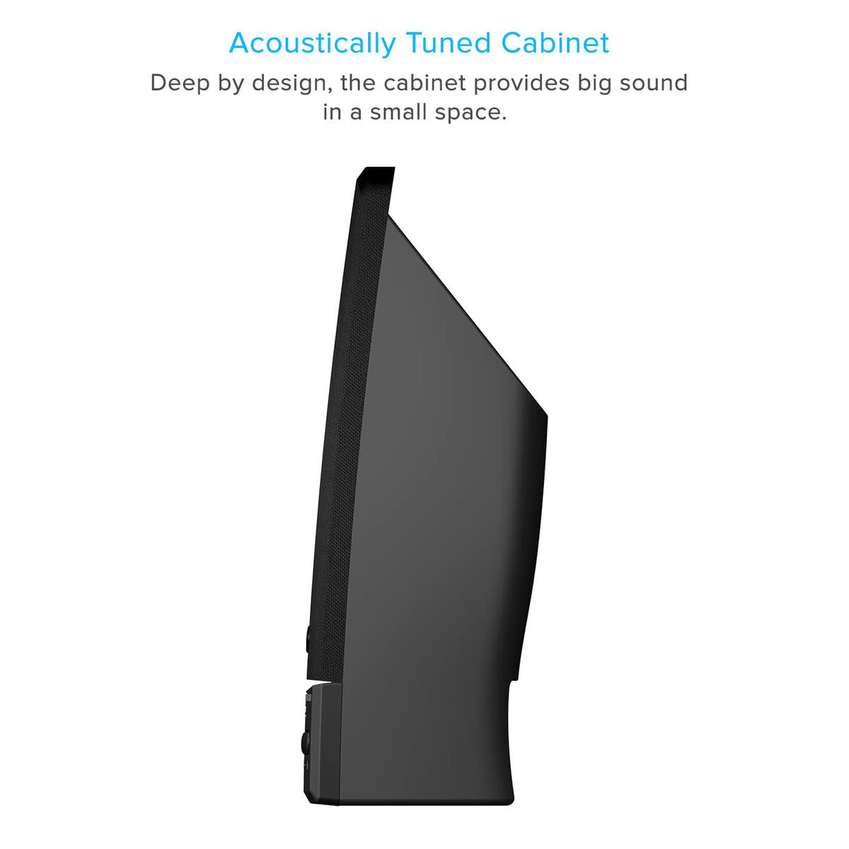 Cyber Acoustics CA-2014USB 2.0 Computer Speakers, 10W, Stereo Sound