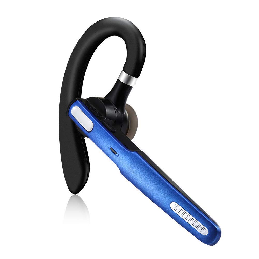 Reaton Bluetooth Headset, Phone Wireless Bluetooth Earpiece W/Noise Cancelling Mic,10-Hr Playing Time, Hands Free Wireless Headphone for Cell