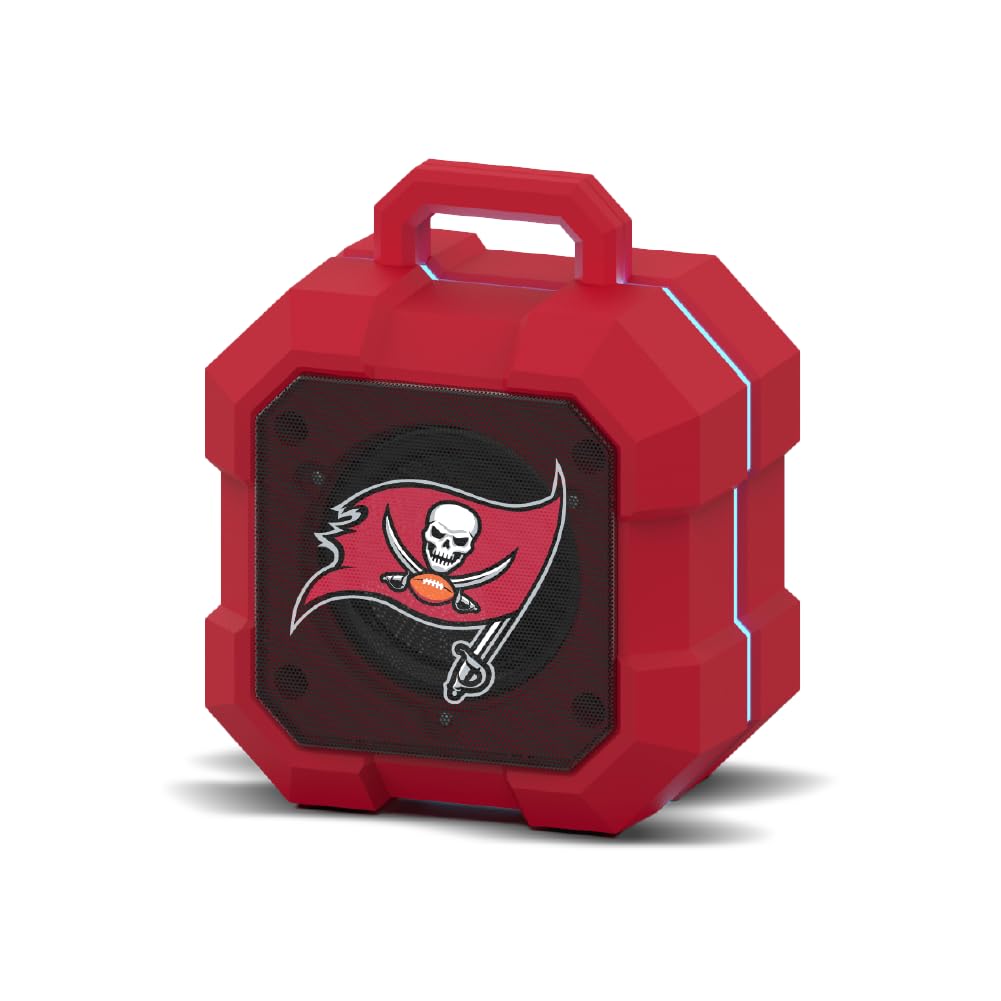 SOAR NHL ShockBox LED Wireless Bluetooth Speaker, Seattle Kraken