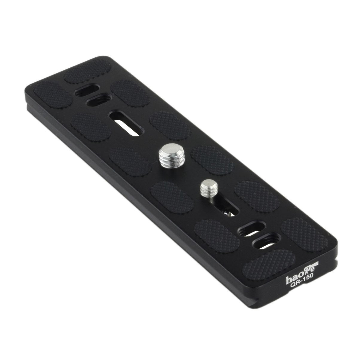 Haoge 150mm QR Quick Release Plate Dual Dovetail and D-Ring Screw Fits Arca-Swiss Standard for Tripod Ball Head