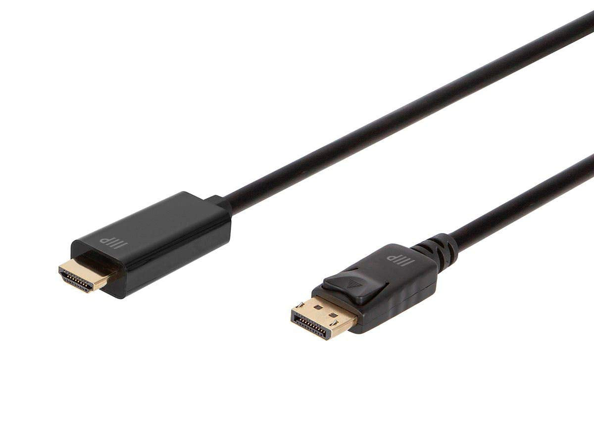 Monoprice DisplayPort to HDTV Cable - Resolutions up to 4K@60Hz, 3 Meter, Black - Select Series