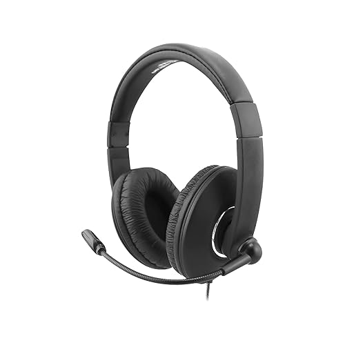 Smart-Trek Mini Headset with in-Line Volume Control and 3.5mm TRRS Plug