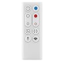 Replacement Remote Control Compatible for Dyson Fan AM09 Hot + Cool Tower Fan Heater Cooler (White)