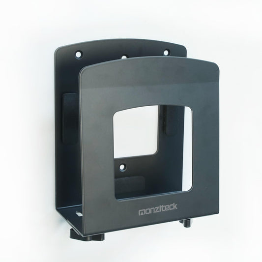 Monzlteck Adjustable Electronic Device Wall Mount|Universal Holder for Small Computers, Gaming Consoles?Xbox 360?Xbox One, PS4??Mini PC?Small Form