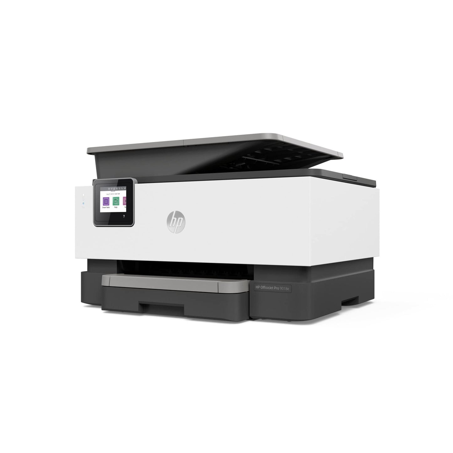 HP OfficeJet Pro 9018e Wireless Color All-in-One Printer with Bonus 6 Months Instant Ink (1G5L5A), White