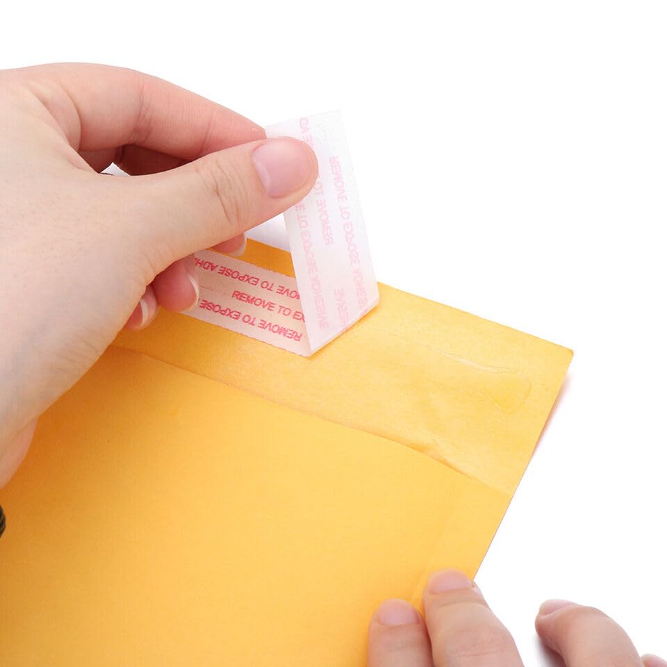 Kraft Bubble Mailers [25 Pack] Mailing Packing Envelopes #000 (4" x 8")