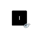 Dolphin.dyl(TM) Replacement Individual Key Cap for US MacBook Pro A1706 A1707 A1708 Key Keyboard(Key Cap Only) (I)