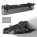 Under Desk Mesh Cable Management - 36 inch Cable Manager Tray for Cord Power Strip -No Drill Cable Management - Safe Wire Management Net for Desks