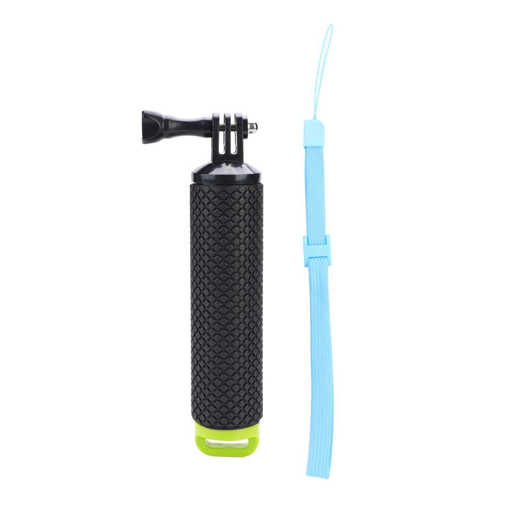 Floating Handle Grip,Portable Anti-Slip Floating Bobber Stick Floaty Handheld Grip Holder Monopod with Lanyard for Action Camera