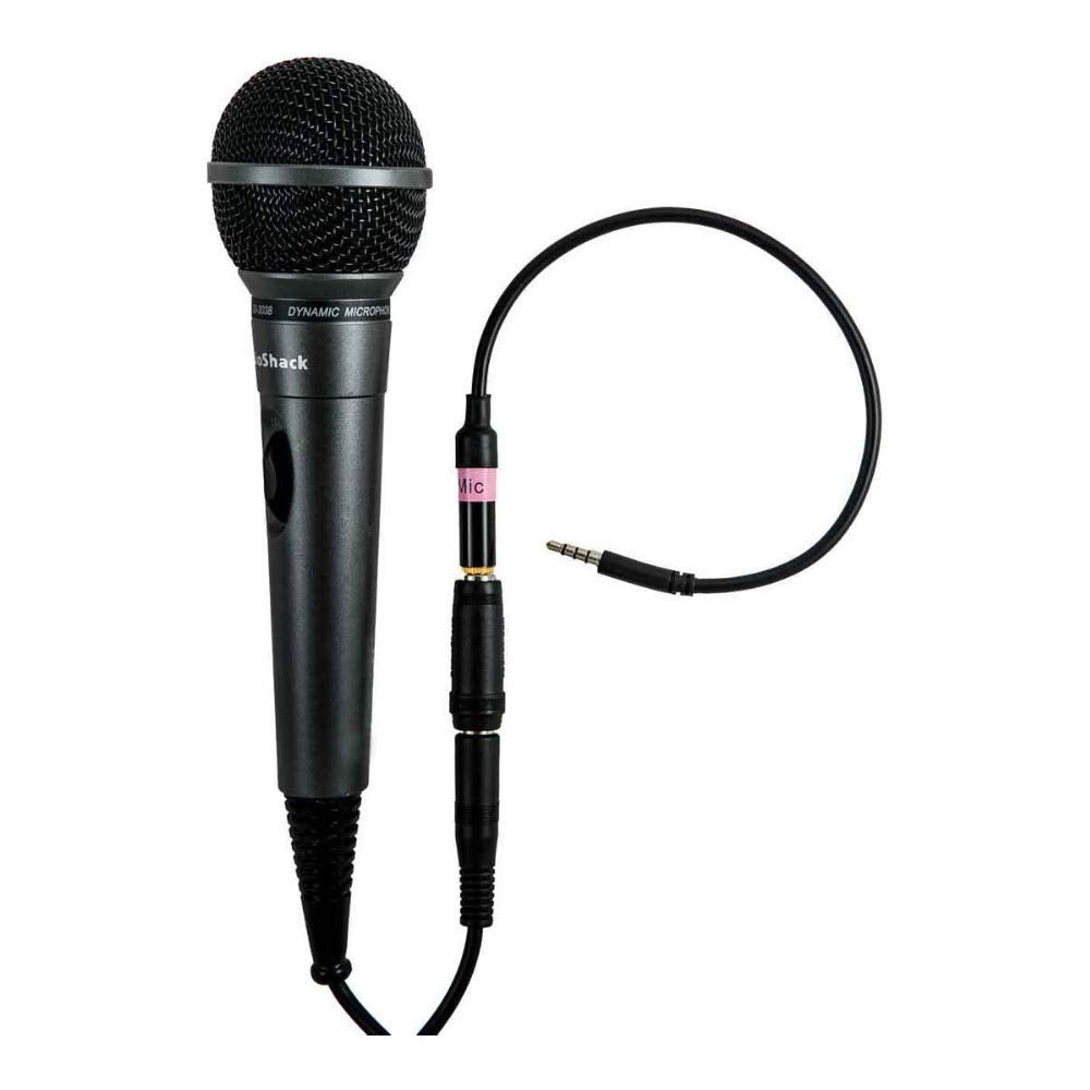 Headset Buddy External Dynamic Mic (with batteries) to iPhone Adapter (iPhone-Mic-Dynamic)