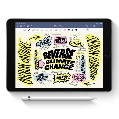 Apple Pencil for iPad (1st Generation) Bluetooth and Lightning connector -White (Renewed)