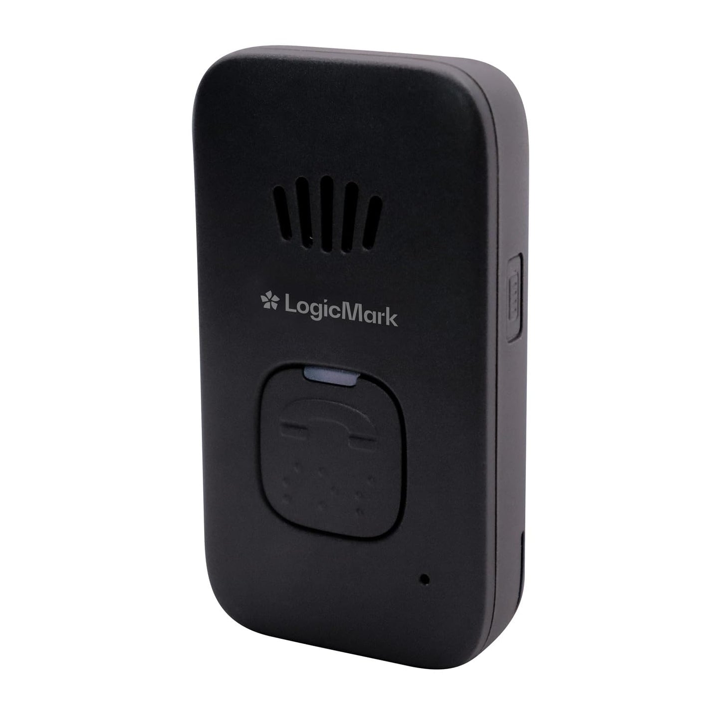 LogicMark Guardian Alert 911 Plus - No Monthly Fees, 2-Way Emergency Pendant for Seniors, with Fall Detection, Water Resistant, Direct 911 Connection