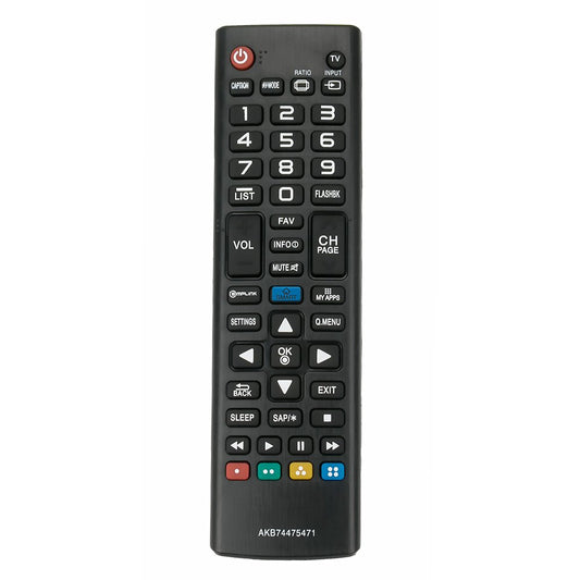 AKB74475471 Replaced Remote Applicable for LG TV 50LF6090 55LF6090 60LF6090 AD1080