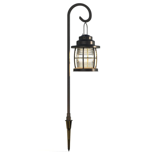 Malibu C LED Pathway Lights, 1.1W Low Voltage Landscape Lighting Outdoor Harbor Collection 32 Lumen Dual Use Lights with Shepherd Hooks for Driveway
