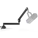 InnoGear Low Profile Mic Arm, 360° Rotatable Microphone Boom Arm Mic Stand for Fifine AM8 K669B Blue Yeti HyperX QuadCast SoloCast AT2020, with Mic
