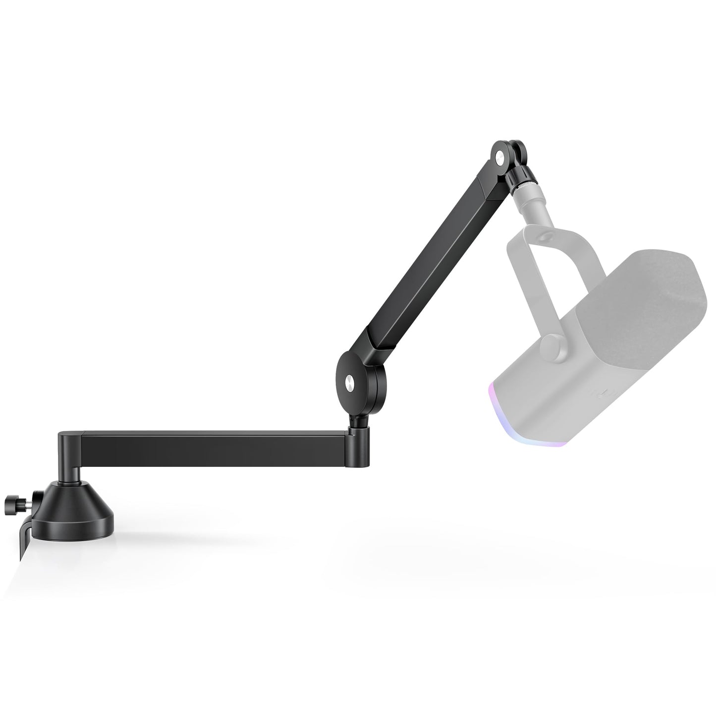InnoGear Low Profile Mic Arm, 360° Rotatable Microphone Boom Arm Mic Stand for Fifine AM8 K669B Blue Yeti HyperX QuadCast SoloCast AT2020, with Mic