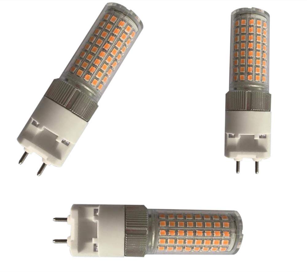 G12 LED Light Bulbs 12W(120W Halogen Incandescent Floodlight Replacement) G12 LED Bulbs Warm White 3000K LED Corn Light Bulb for Home Warehouse